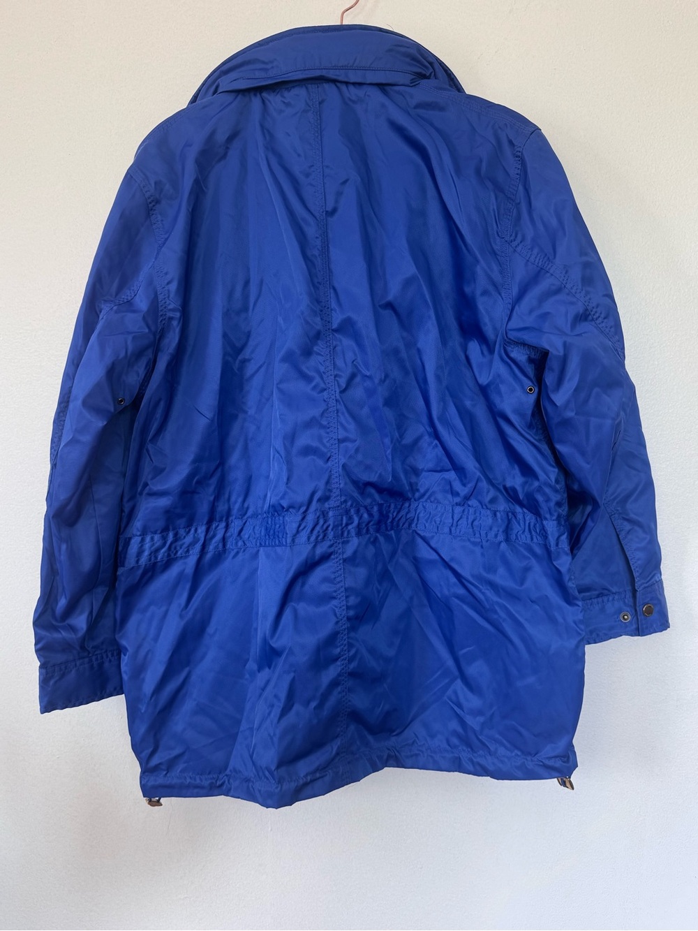 Lauren Ralph Lauren Marine Supply Co Royal Blue Hooded Utility Jacket Sz M - Picture 7 of 14
